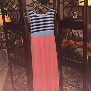 long flowing dress